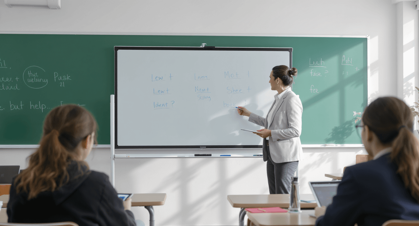 Enhance Language Learning with Modern Interactive Whiteboards